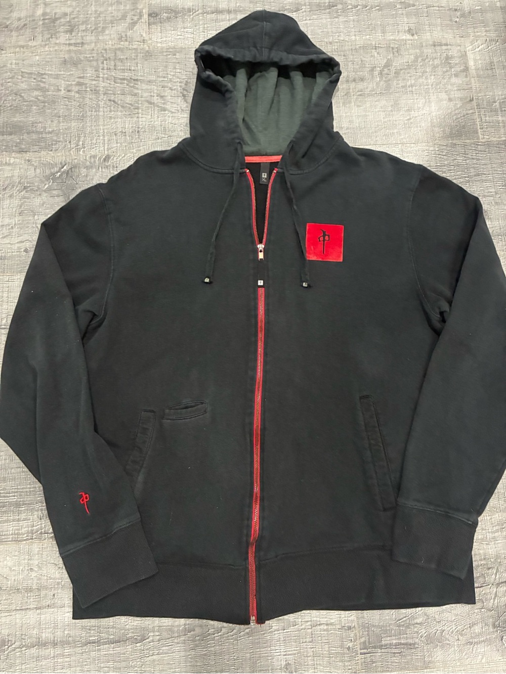 RDS - Red Dragon Black and Red Zip Up Hoodie